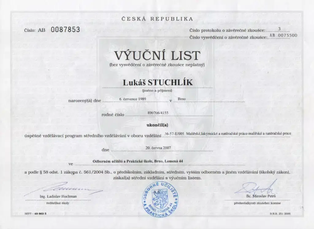 Dekorativní stěrky a malířství Stuchlík