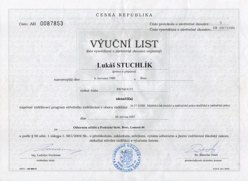 Dekorativní stěrky a malířství Stuchlík